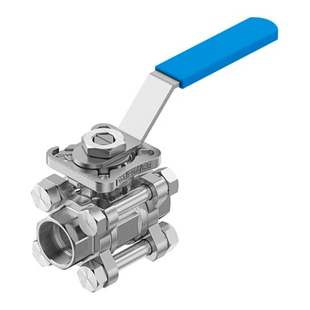 Festo Ball Valve VZBE-1/2-WA-63-T-2-F0304-M-V15V15 VZBE-1/2-WA-63-T-2-F0304-M-V15V15